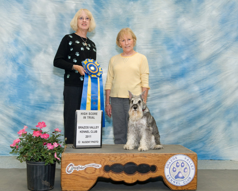 Sunday's High Scoring Dog in Obedience Trial